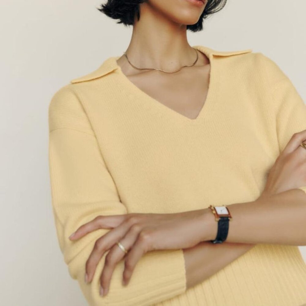 NWT Reformation Beckie Sweater